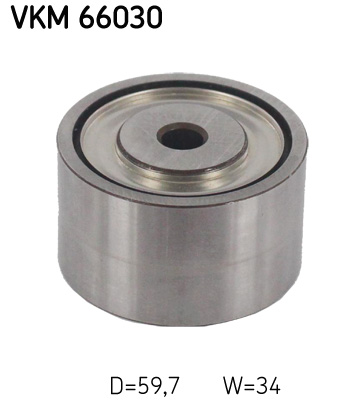 Deflection/Guide Pulley, V-ribbed belt - VKM 66030 SKF